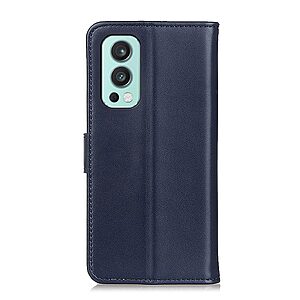 Θήκη OnePlus Nord 2 5G Mad Mask Leather Wallet Case με βάση στήριξης, υποδοχές καρτών και μαγνητικό κούμπωμα Flip Wallet από συνθετικό δέρμα μπλε - Image 3