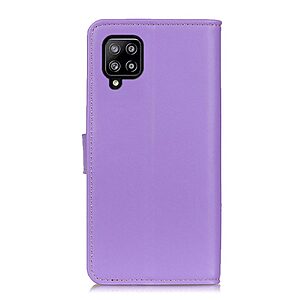 Θήκη Samsung Galaxy A22 4G Mad Mask Leather Wallet Case με βάση στήριξης, υποδοχές καρτών και μαγνητικό κούμπωμα Flip Wallet από συνθετικό δέρμα μωβ - Image 4