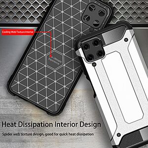 Θήκη Samsung Galaxy A22 4G Mad Mask Armor Guard Hybrid Πλάτη από σκληρό πλαστικό και TPU κόκκινο - Image 5