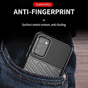 Θήκη Samsung Galaxy A03s OEM Thunder Series Πλάτη από ενισχυμένο TPU πράσινο - Image 4