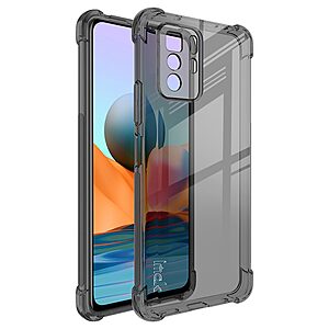 Θήκη Xiaomi Poco X3 GT IMAK Airbag Series με ενισχυμένες γωνίες από Premium ανθεκτικό TPU μαύρο