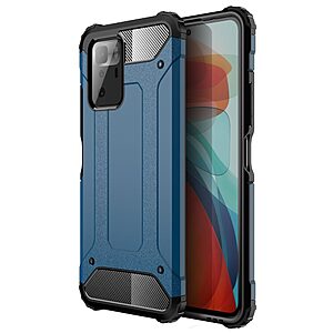Θήκη Xiaomi Poco X3 GT OEM Armor Guard Hybrid Πλάτη από σκληρό πλαστικό και TPU μπλε