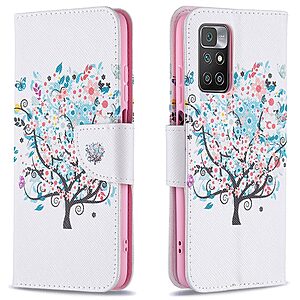 Θήκη Xiaomi Redmi 10 OEM Flowered Tree με βάση στήριξης