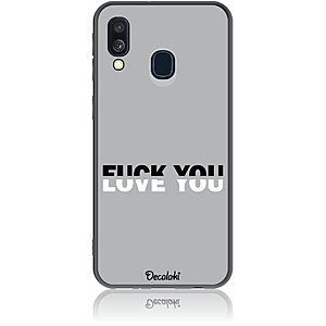 Θήκη για Samsung Galaxy A40 Fuck You or Love You