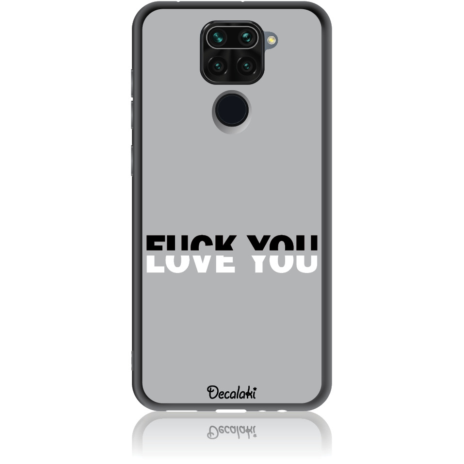 S50008XRN9 Θήκη για Xiaomi Redmi Note 9 Fuck You or Love You - Image 1