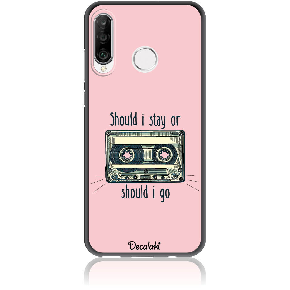Θήκη για Huawei P30 Lite Should i Stay or Should i Go