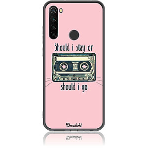 Θήκη για Xiaomi Redmi Note 8T Should i Stay or Should i Go