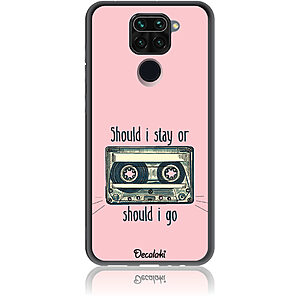 Θήκη για Xiaomi Redmi Note 9 Should i Stay or Should i Go