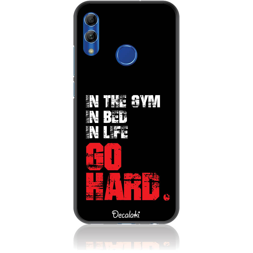 S50133HL10 Θήκη για Huawei P Smart (2019) / Honor 10 Lite Go Hard Gym Addicted - Image 1