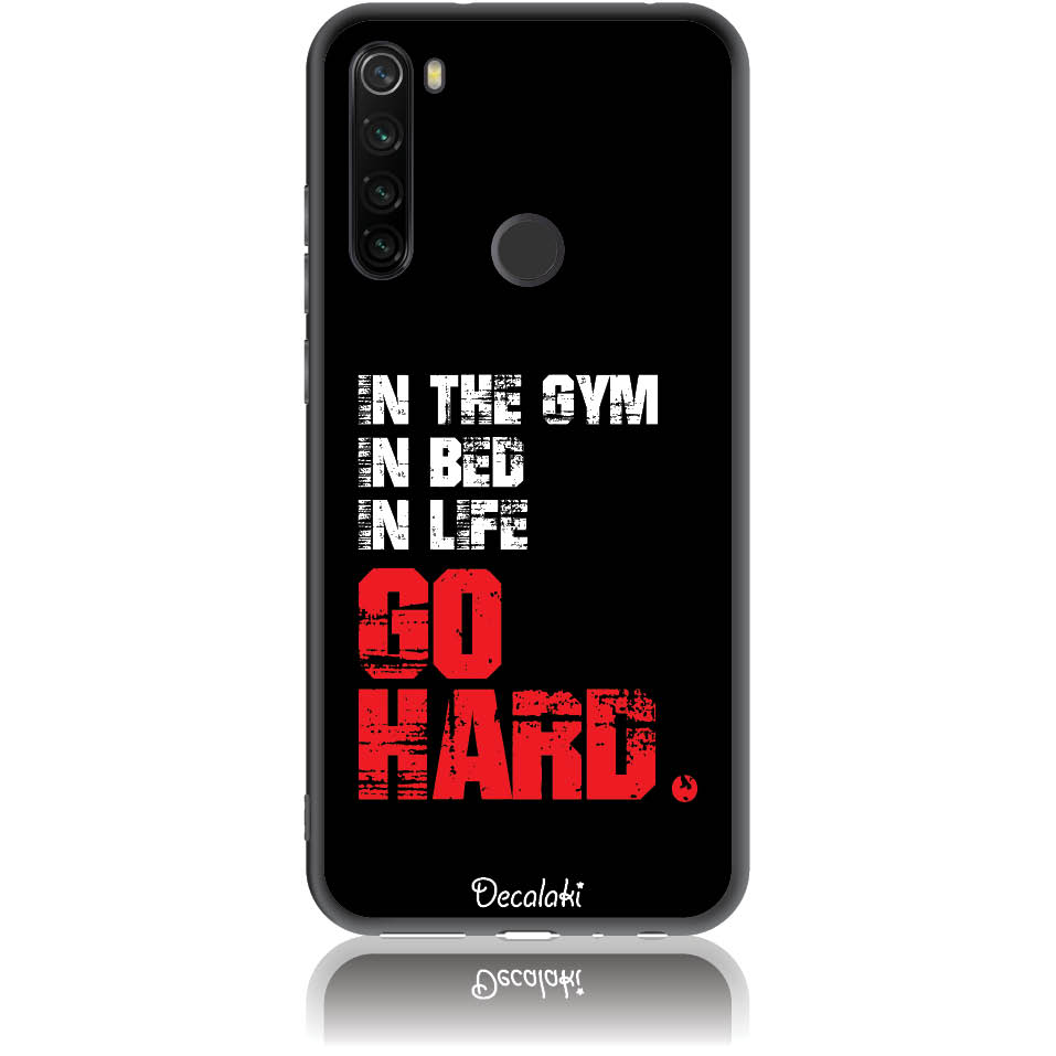 Θήκη για Xiaomi Redmi Note 8T Go Hard Gym Addicted