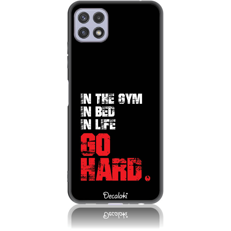 Θήκη για Samsung Galaxy A22 5G Go Hard Gym Addicted