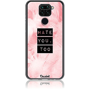 Θήκη για Xiaomi Redmi Note 9 Hate You Too Sweetie