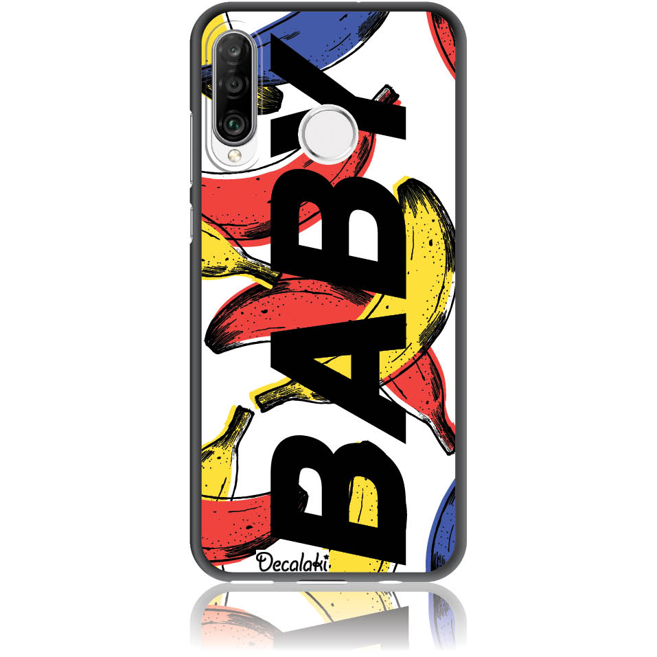 Θήκη για Huawei P30 Lite 90s Banana Baby
