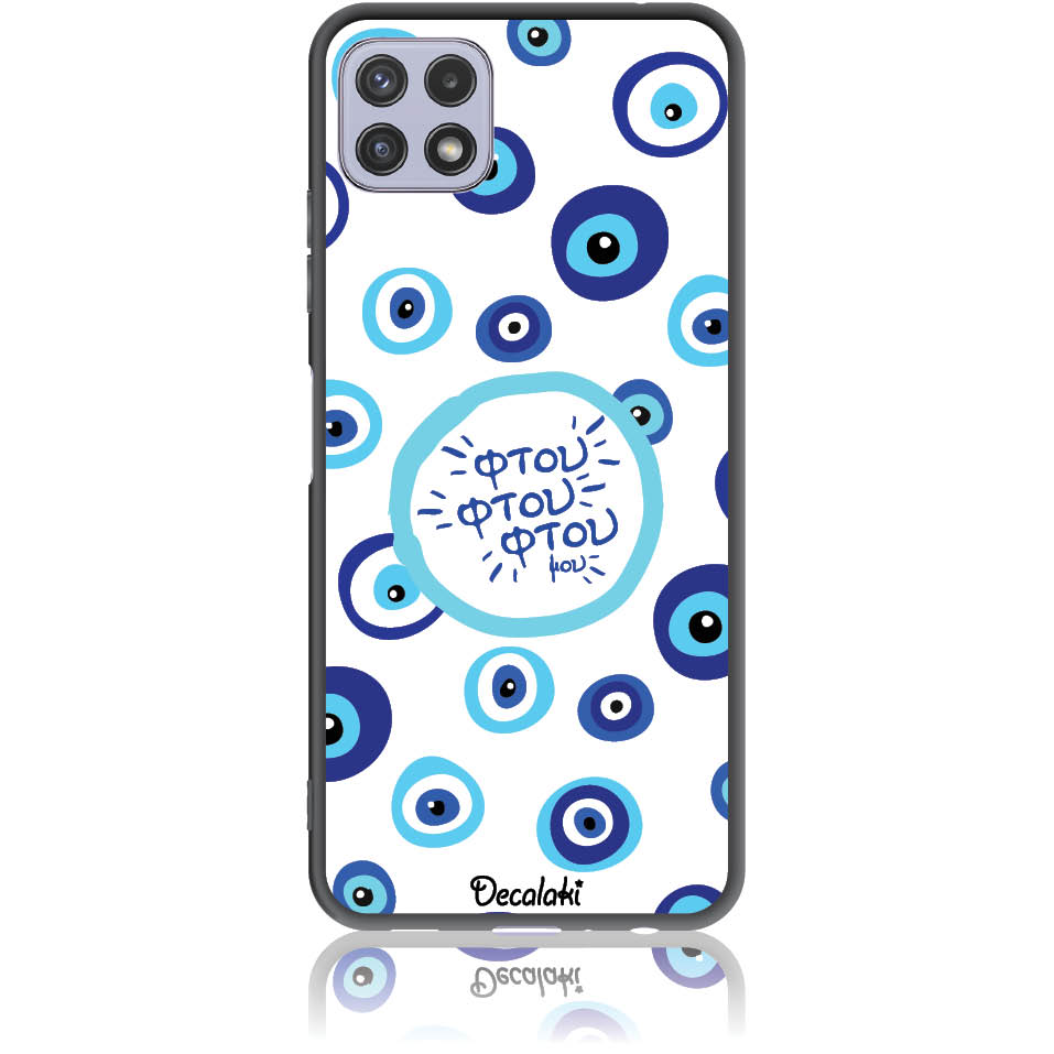 Θήκη για Samsung Galaxy A22 5G Φτου Φτου Φτου μου