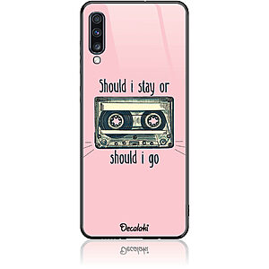 Θήκη για Samsung Galaxy A70 Should i Stay or Should i Go