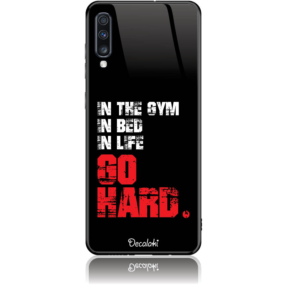 Θήκη για Samsung Galaxy A70 Go Hard Gym Addicted