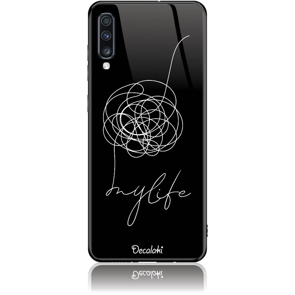 Θήκη για Samsung Galaxy A70 Life Is A Mess