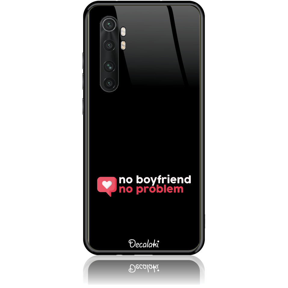 Θήκη για Xiaomi Mi Note 10 Lite No Boyfriend No Problem