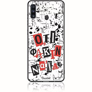 Θήκη για Samsung Galaxy A70 Ό,τι φακιν να 'ναι