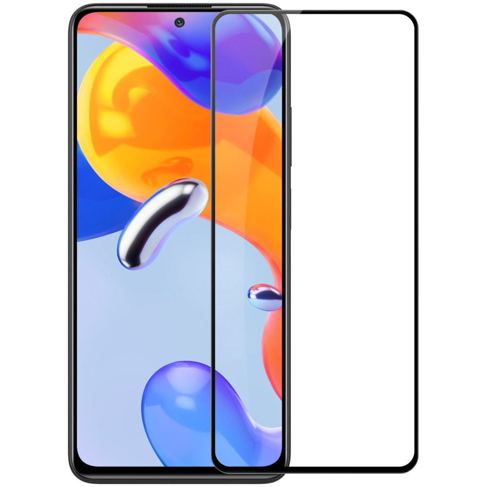 NiLLkin Amazing CP+ Pro Max για Xiaomi Note 11 Pro / 11 Pro 5G (Πλήρης Κάλυψη) Αντιχαρακτικό γυαλί Tempered Glass 9H – μαύρο – 0.33mm