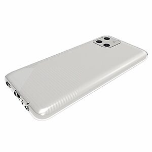 Θήκη Samsung Galaxy A03 OEM Silicone Sockproof Anti-Slip Transparent Πλάτη TPU διάφανη - Image 4