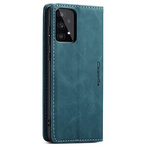 Θήκη Samsung Galaxy A33 5G CaseMe 013 Series Πορτοφόλι με βάση στήριξης, υποδοχές καρτών και μαγνητικό κούμπωμα από συνθετικό δέρμα και TPU πράσινο - Image 3