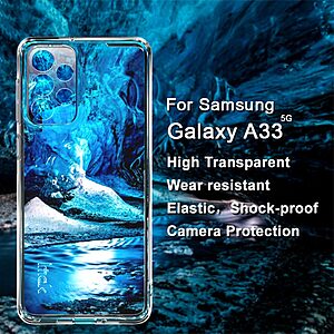 Θήκη Samsung Galaxy A33 5G IMAK UX-5 Series Soft TPU πλάτη διάφανη - Image 2