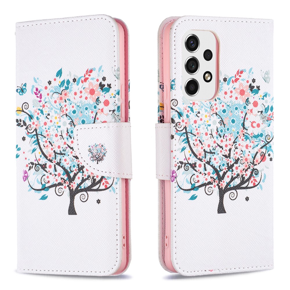 Θήκη Samsung Galaxy A53 5G OEM Flowered Tree με βάση στήριξης Θήκη Samsung Galaxy A53 5G OEM Flowered Tree με βάση στήριξης