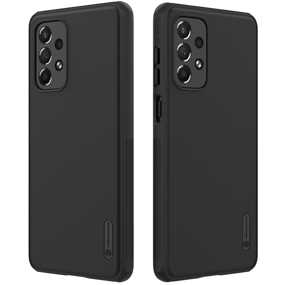 Θήκη Samsung Galaxy A73 5G NiLLkin Super Frosted Shield Pro Series Πλάτη από Premium σκληρό TPU μαύρο