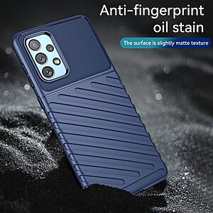 Θήκη Samsung Galaxy A73 5G OEM Thunder Series Πλάτη από ενισχυμένο TPU μπλε - Image 5