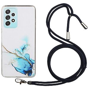 Θήκη Samsung Galaxy A73 5G OEM πλάτη κορδόνι με σχέδιο Blue Sky από αντικραδασμικό TPU μπλε