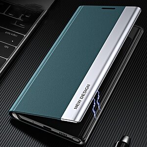 Θήκη Samsung Galaxy S22 Plus 5G New Design Leather Stand Cover από συνθετικό δέρμα γαλάζιο - Image 4