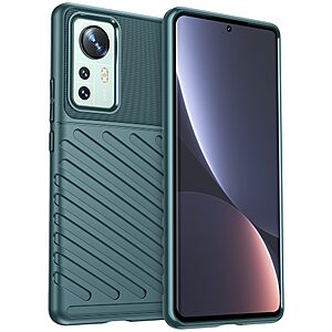 Θήκη Xiaomi 12 Pro 5G OEM Thunder Series Πλάτη από ενισχυμένο TPU πράσινο