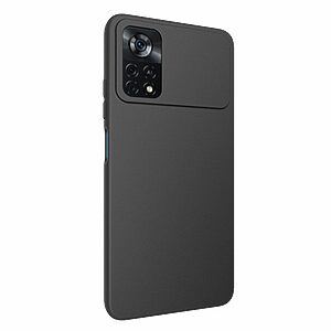 Θήκη Xiaomi Poco X4 Pro 5G OEM Matte Premium v2 Πλάτη με ημίσκληρο TPU μαύρο - Image 3