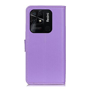 Θήκη Xiaomi Redmi 10C Mad Mask Leather Wallet Case με βάση στήριξης, υποδοχές καρτών και μαγνητικό κούμπωμα Flip Wallet από συνθετικό δέρμα μωβ - Image 3