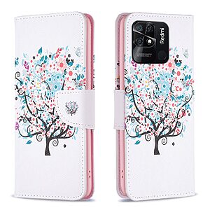 Θήκη Xiaomi Redmi 10C OEM Flowered Tree με βάση στήριξης