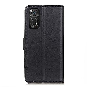 Θήκη Xiaomi Redmi Note 11 / 11S Mad Mask Leather Wallet Case με βάση στήριξης, υποδοχές καρτών και μαγνητικό κούμπωμα Flip Wallet από συνθετικό δέρμα μαύρο - Image 3