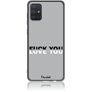 Θήκη για Samsung Galaxy A71 Fuck You or Love You
