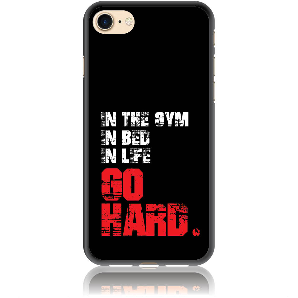 S50133IPH7 Θήκη για iPhone 7 / 8 / SE (2020) / SE (2022) Go Hard Gym Addicted - Image 1