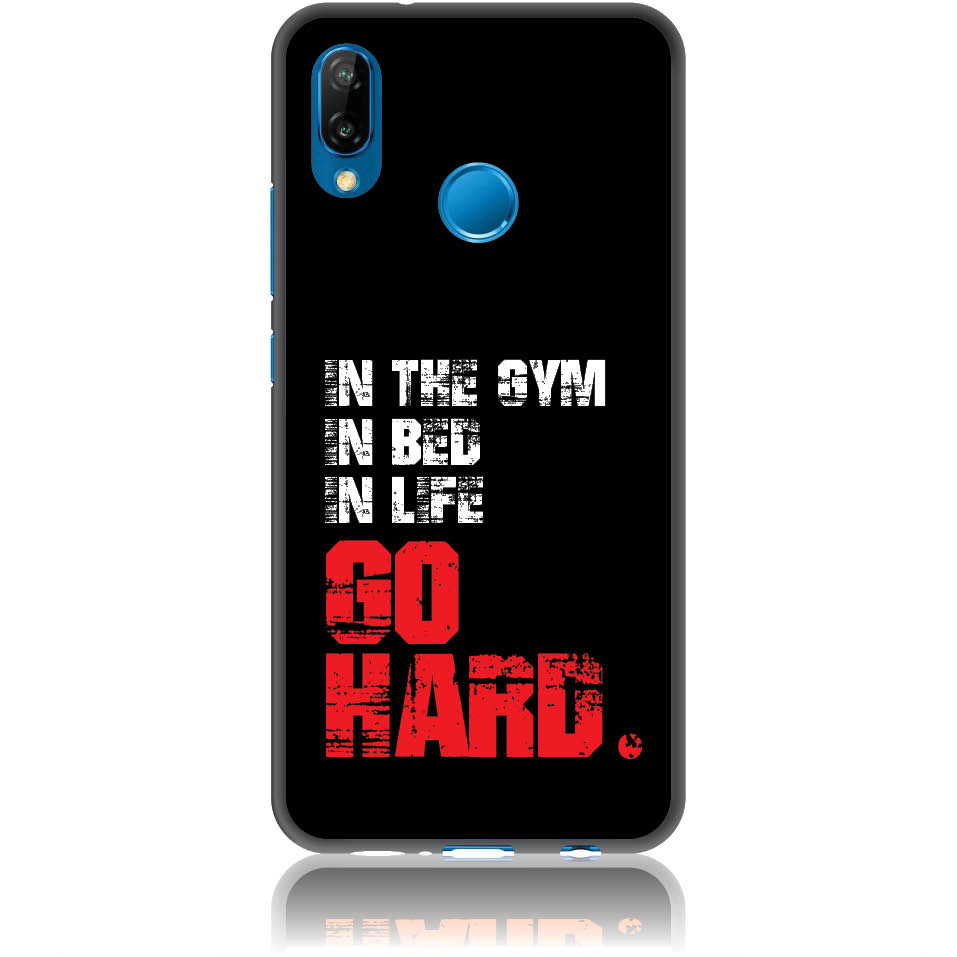 Θήκη για Huawei P20 lite Go Hard Gym Addicted