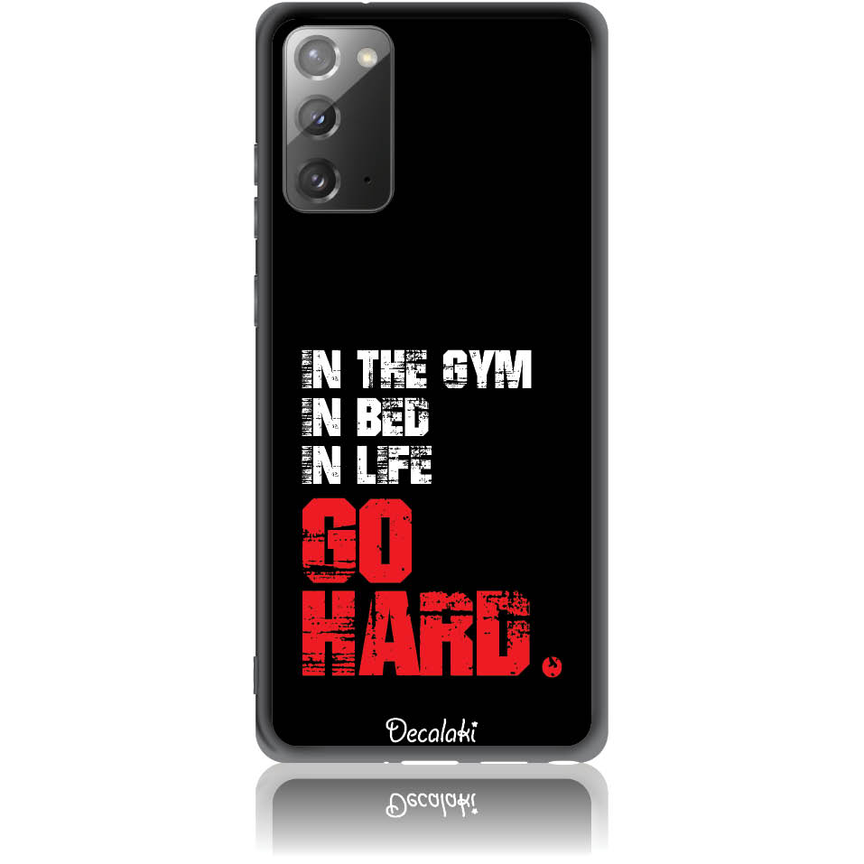 Θήκη για Samsung Galaxy Note 20 Go Hard Gym Addicted
