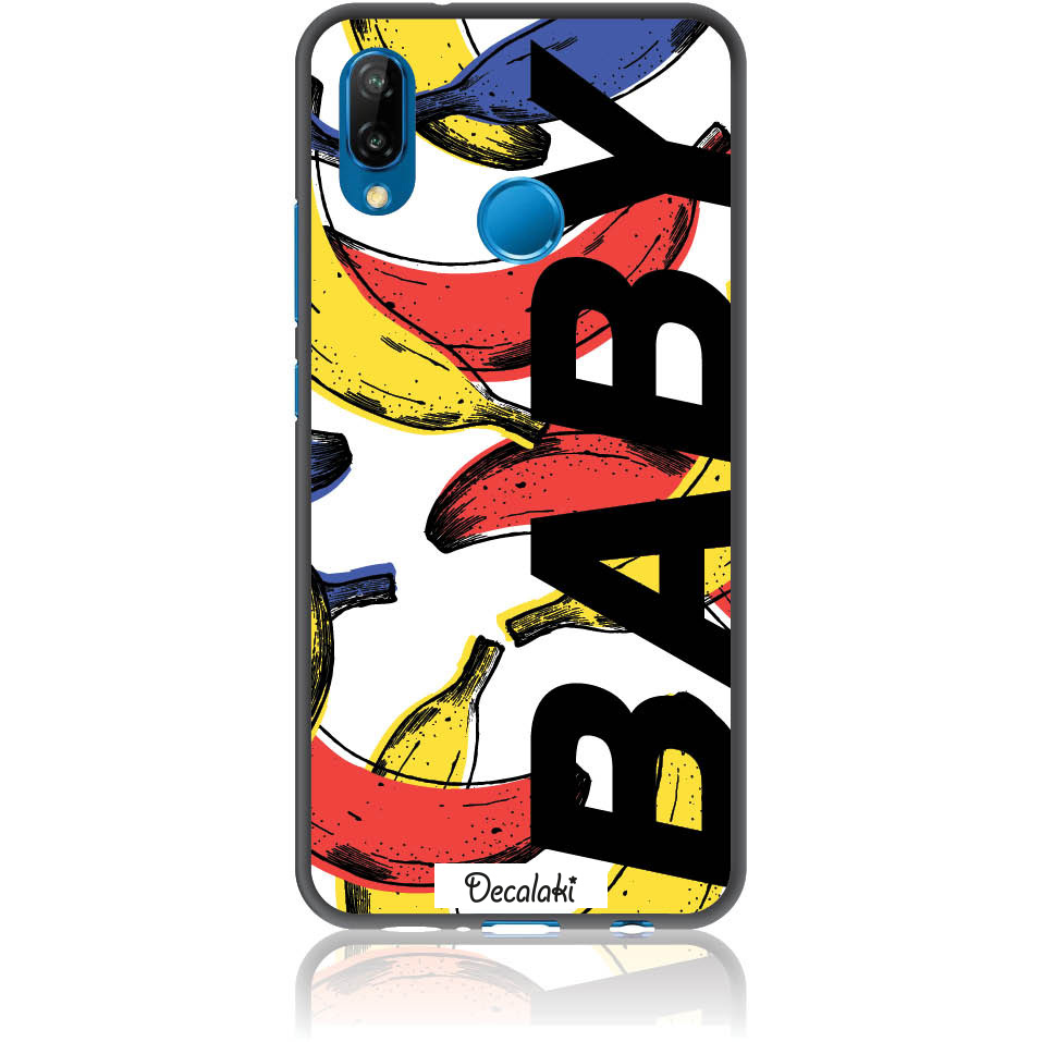 Θήκη για Huawei P20 lite 90s Banana Baby