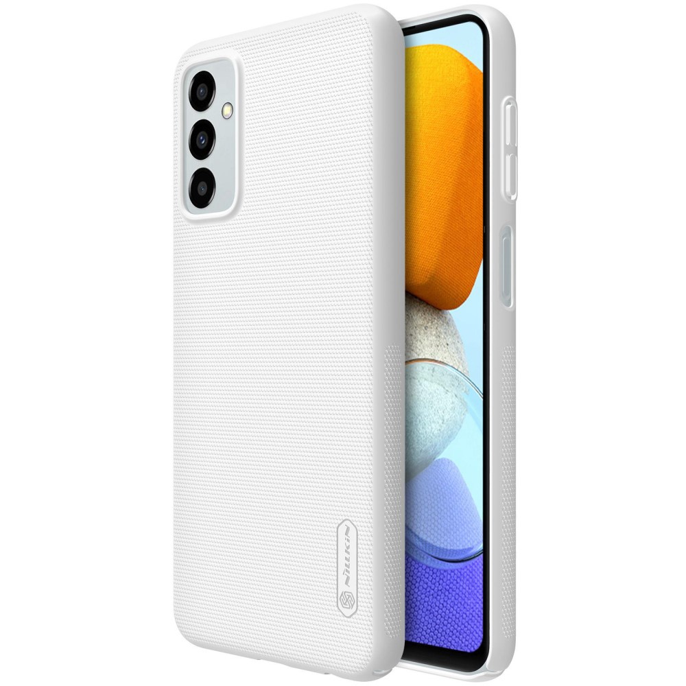 Θήκη Samsung Galaxy M23 5G NiLLkin Super Frosted Shield Series Πλάτη από Premium σκληρό πλαστικό λευκό