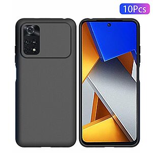 Θήκη Xiaomi Poco M4 Pro 4G OEM Matte Premium v2 Πλάτη με ημίσκληρο TPU μαύρο