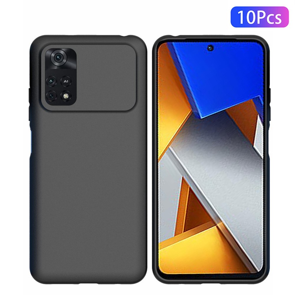 Θήκη Xiaomi Poco M4 Pro 4G OEM Matte Premium v2 Πλάτη με ημίσκληρο TPU μαύρο