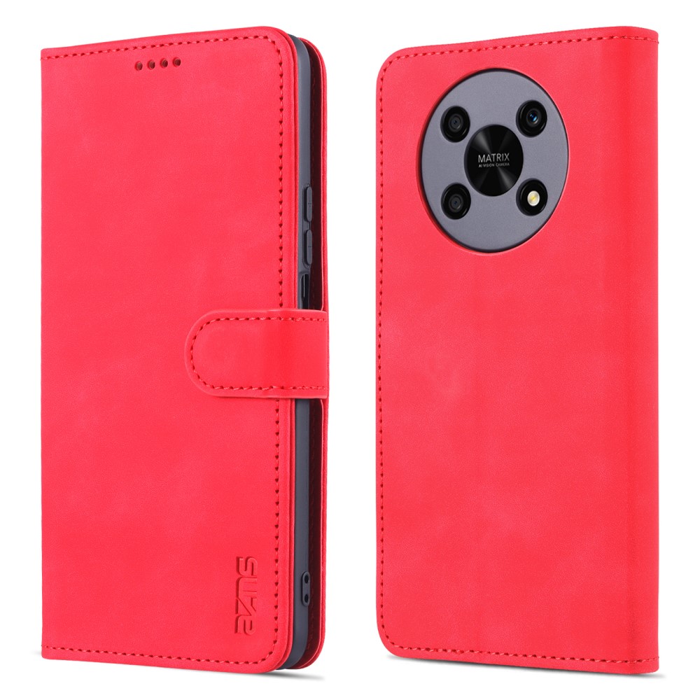 Θήκη Honor Magic4 Lite 5G AZNS Litchi Retro V2 Texture Leather με βάση στήριξης Θήκη Honor Magic4 Lite 5G AZNS Litchi Retro V2 Texture Leather με βάση στήριξης