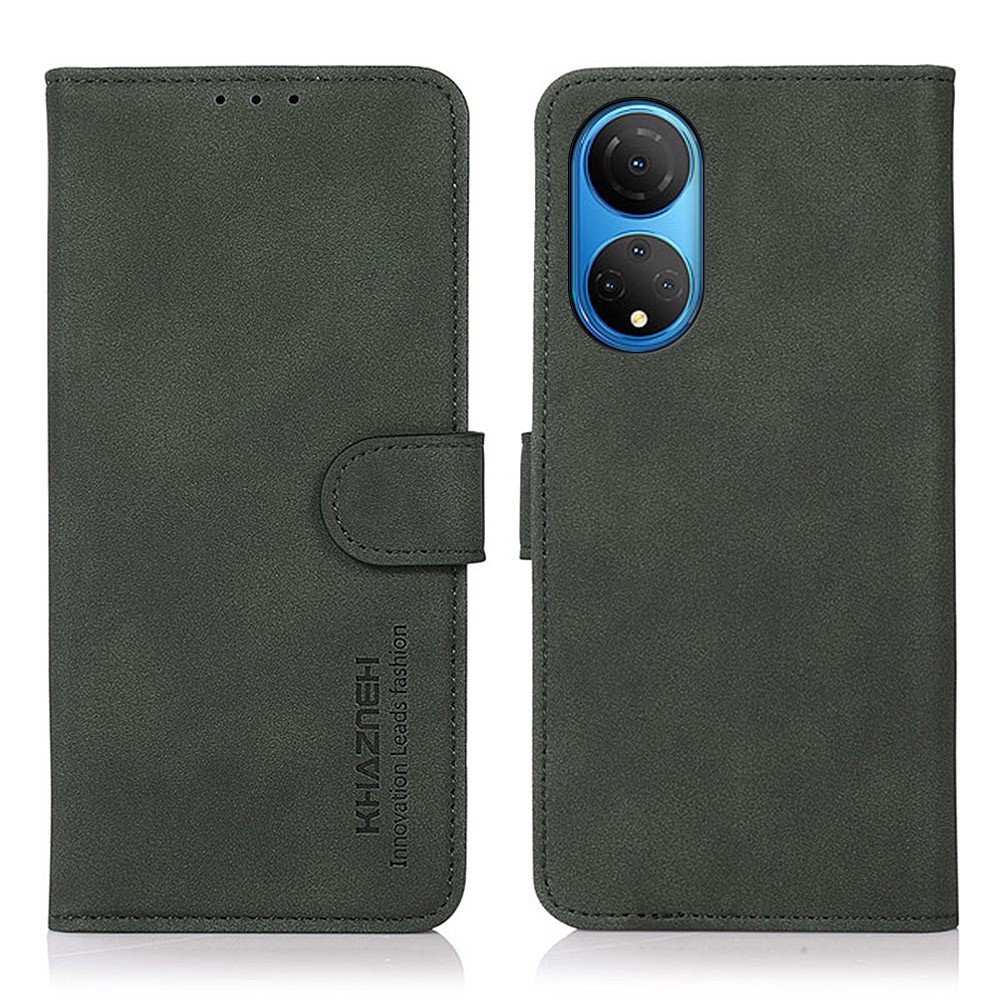 Θήκη Honor X7 KHAZNEH Litchi Skin Texture Leather με βάση στήριξης