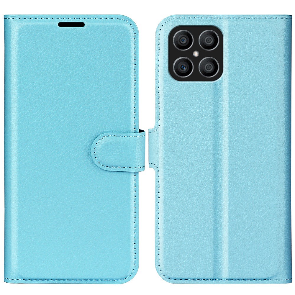 Θήκη Honor X8 OEM Litchi Skin  Leather με βάση στήριξης