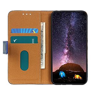 Θήκη OnePlus 10 Pro 5G OEM PU Leather Wallet Case με βάση στήριξης, υποδοχές καρτών και μαγνητικό κούμπωμα Flip Wallet από συνθετικό δέρμα και TPU μπλε - Image 5