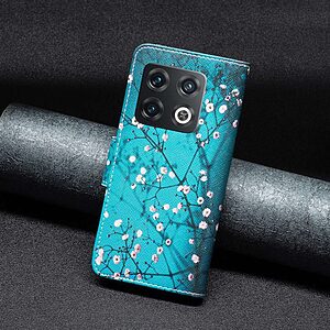 Θήκη OnePlus 10 Pro 5G OEM Wintersweet με βάση στήριξης, υποδοχές καρτών και μαγνητικό κούμπωμα Flip Wallet από συνθετικό δέρμα και TPU πολύχρωμο - Image 4